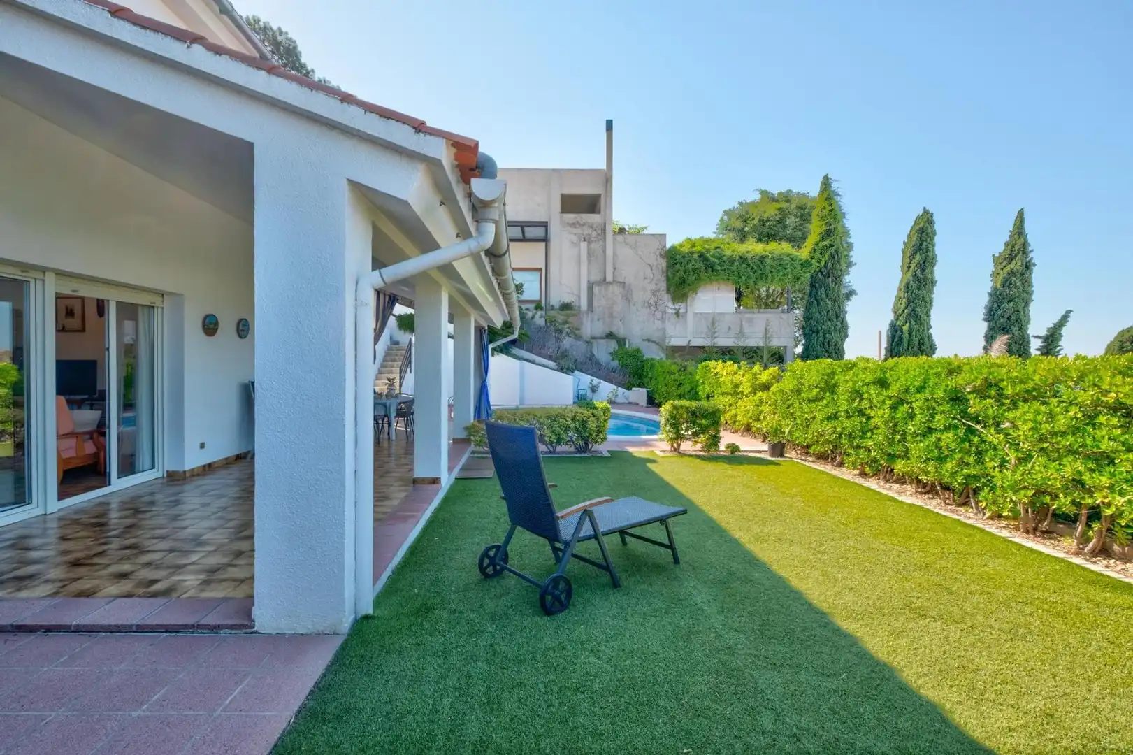Jardín de Casa o chalet en venta en Blanes con Calefacción, Jardín privado y Piscina