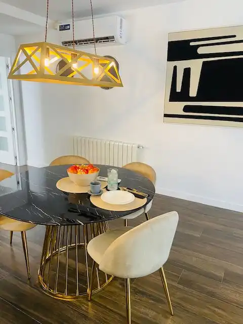 Comedor de Piso de alquiler en Albacete con Aire acondicionado, Calefacción y Amueblado