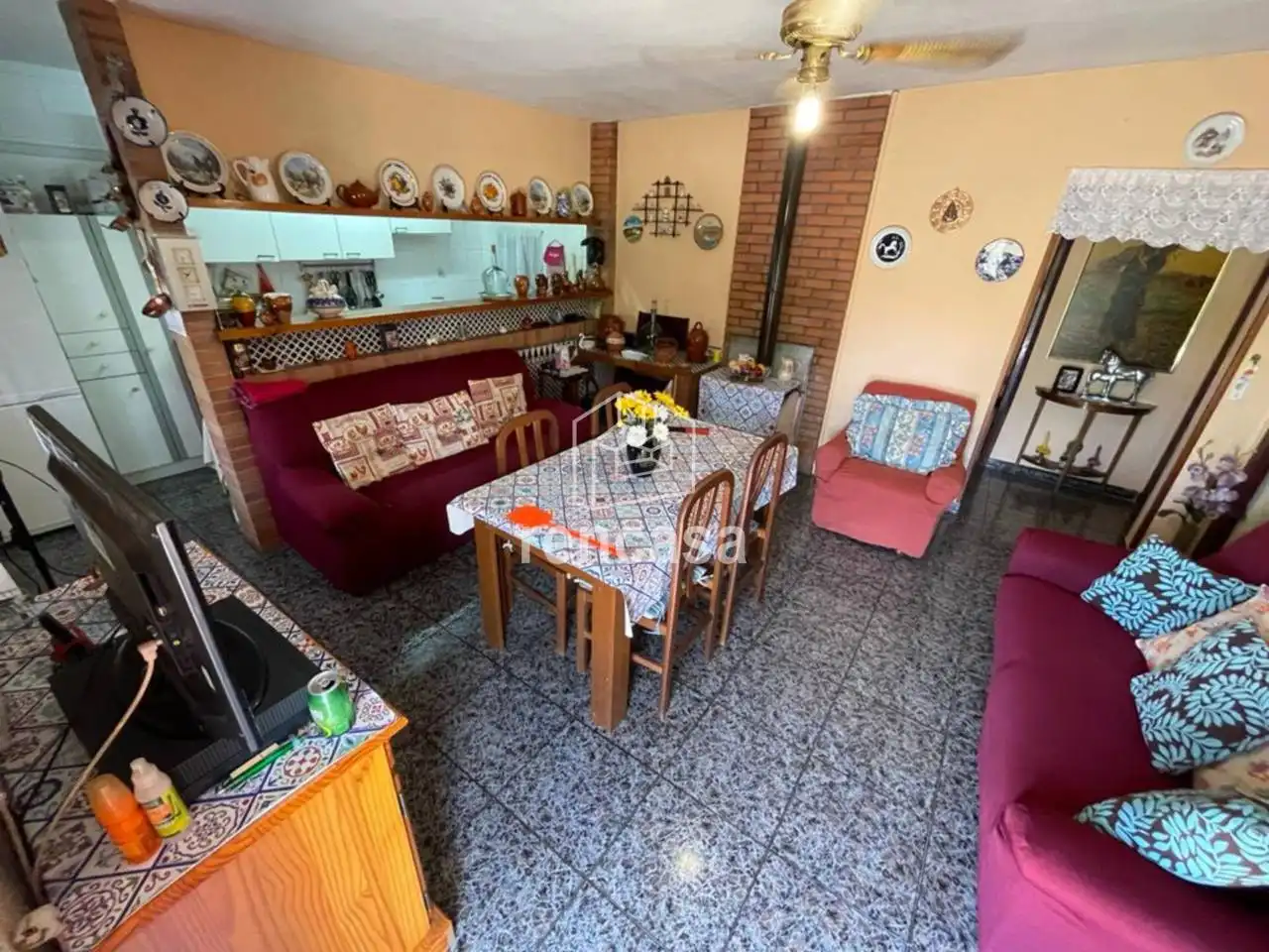 Vista exterior de Casa o chalet en venta en Torres de Segre con Jardín privado, Terraza y Piscina
