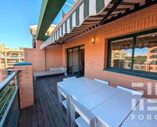 Terrace of Duplex to rent in Paterna  with Terrace