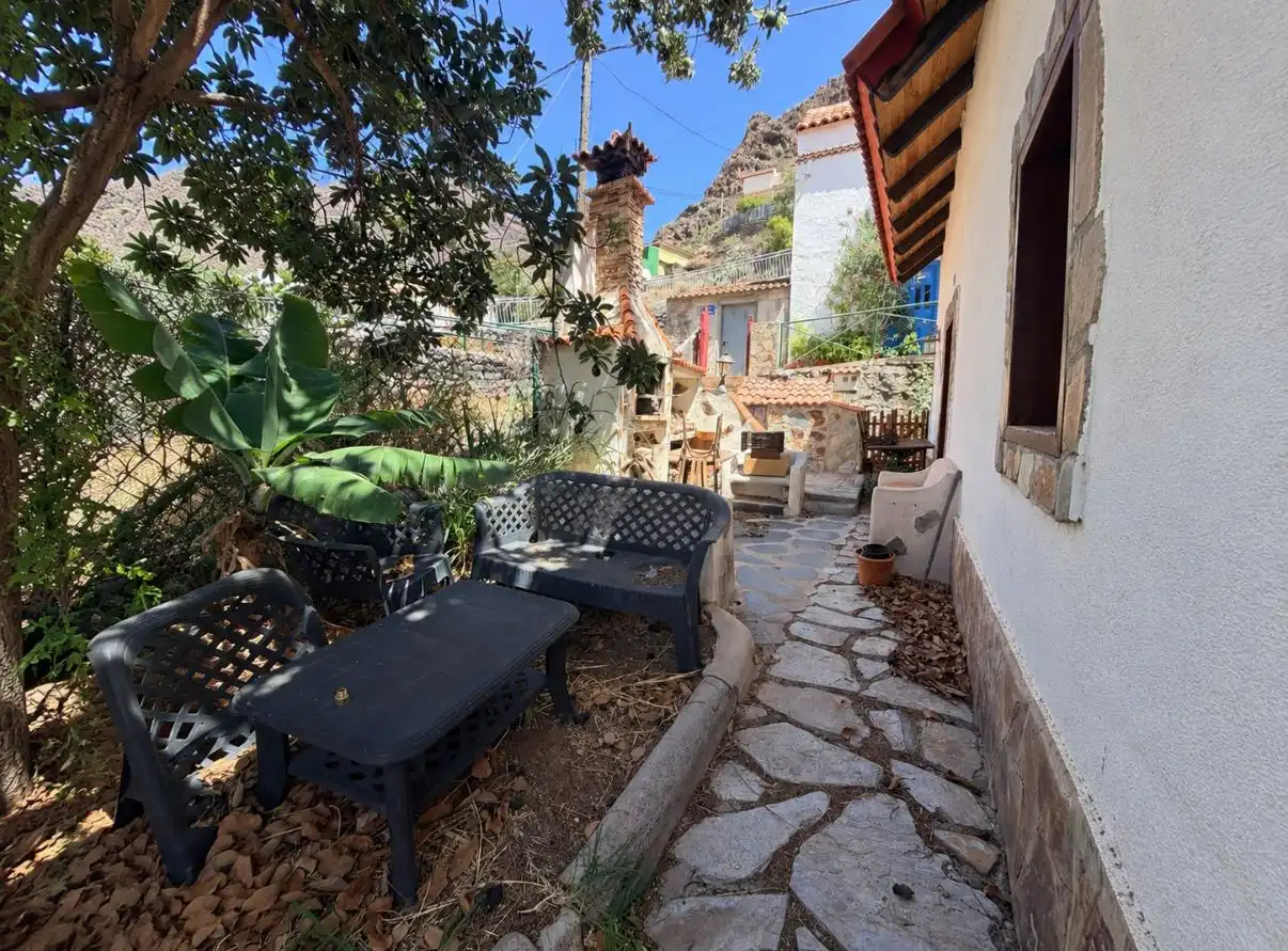 Terraza de Casa o chalet en venta en Valle Gran Rey con Jardín privado, Terraza y Amueblado
