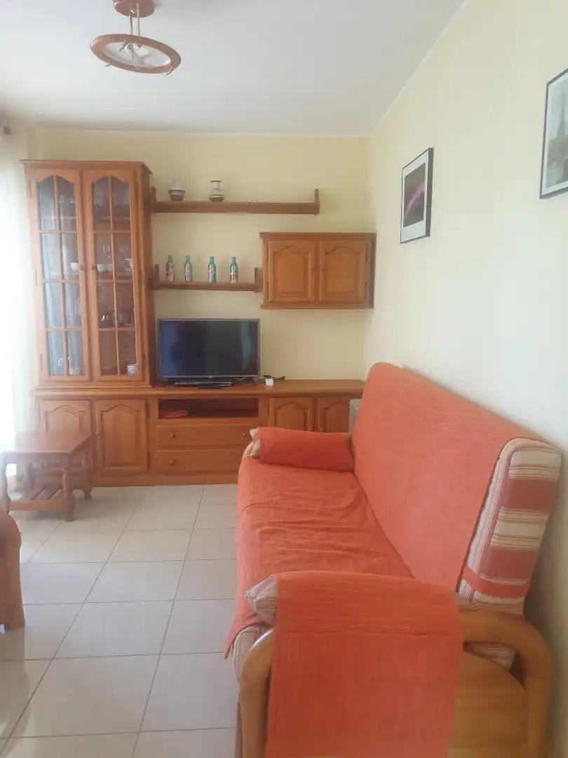 Wohnzimmer von Wohnungen zum Verkauf in Mont-roig del Camp mit Möbliert, Ofen und Balkon