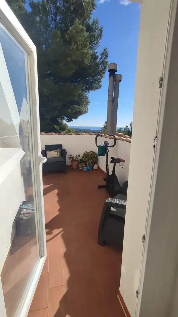 Terraza de Casa o chalet en venta en Altea con Aire acondicionado, Jardín privado y Terraza