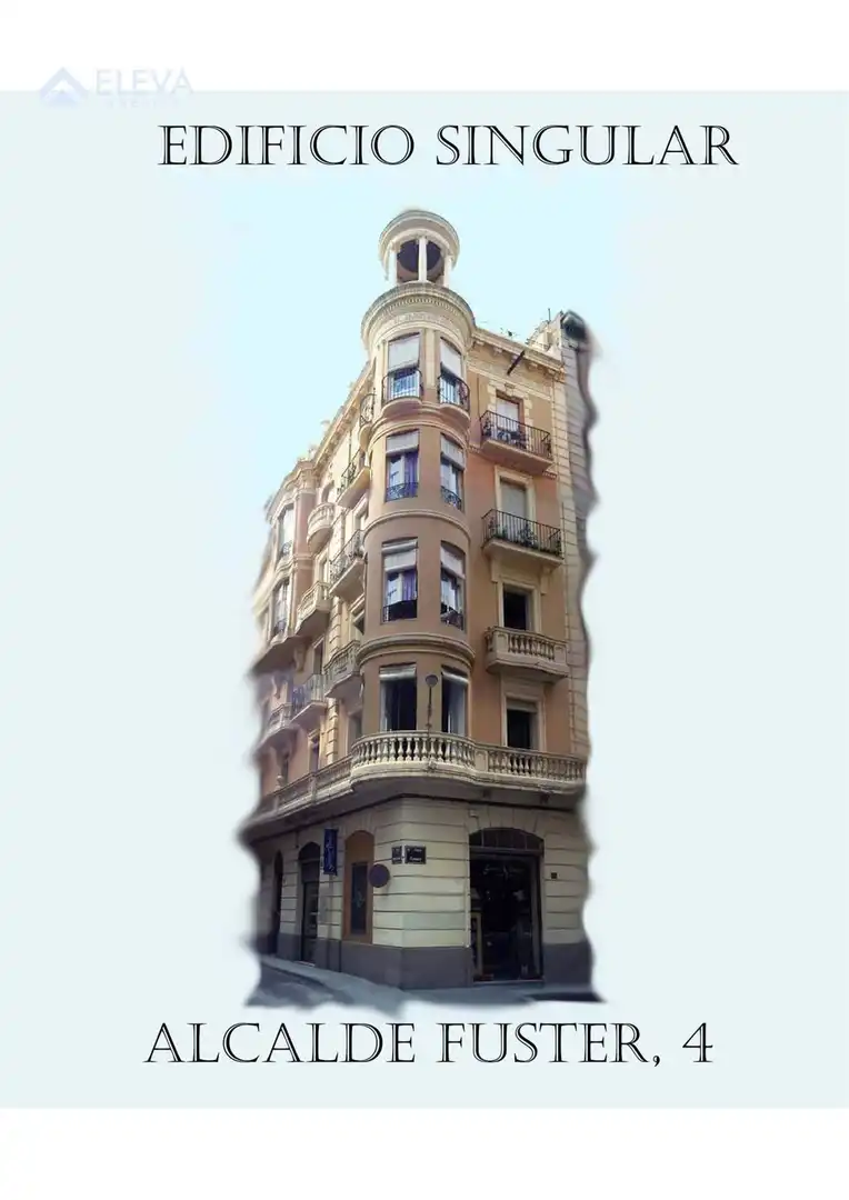 Vista exterior de Edificio en venta en Lleida