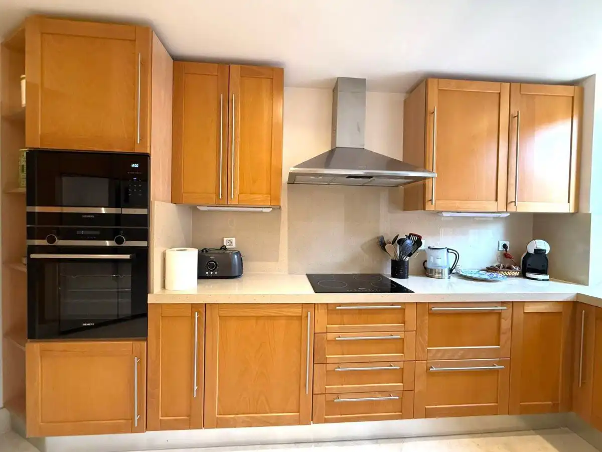 Kitchen of Apartments for rent in Sotogrande  with Air Conditioner, Heating and Terrace