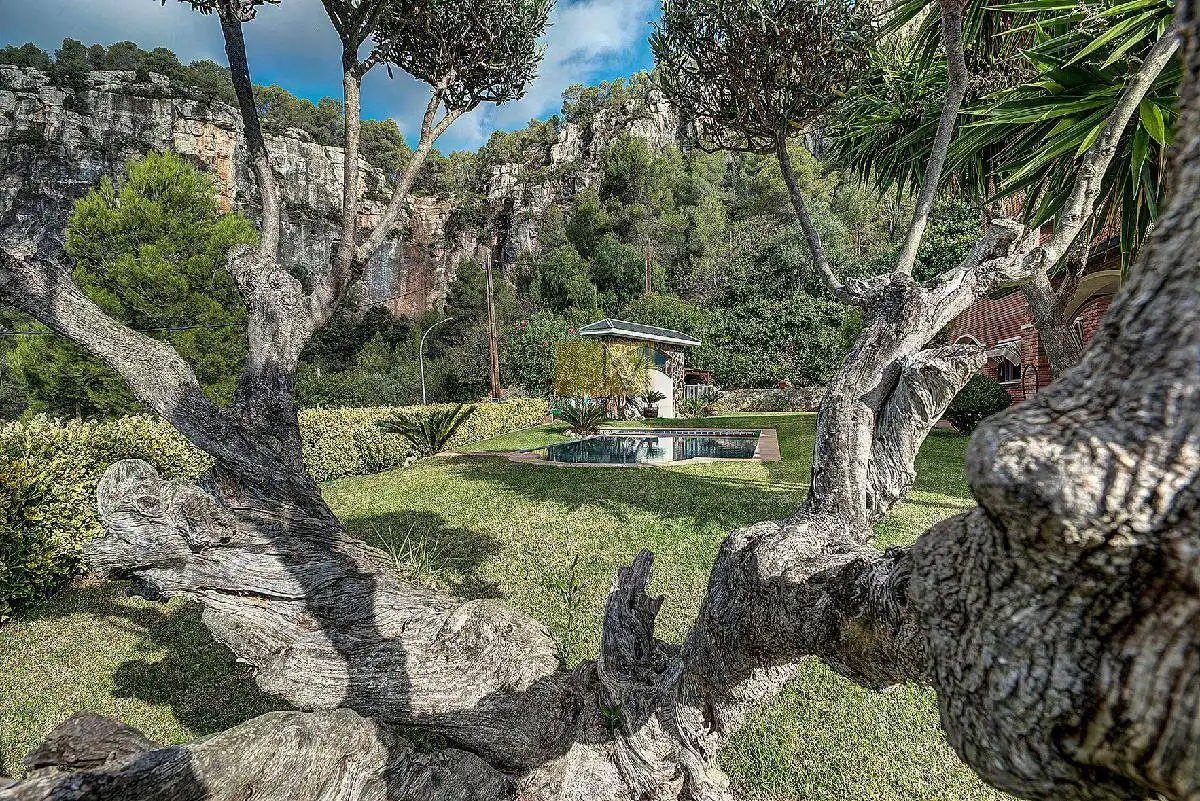 Jardín de Casa o chalet en venta en Vallirana con Aire acondicionado, Calefacción y Jardín privado