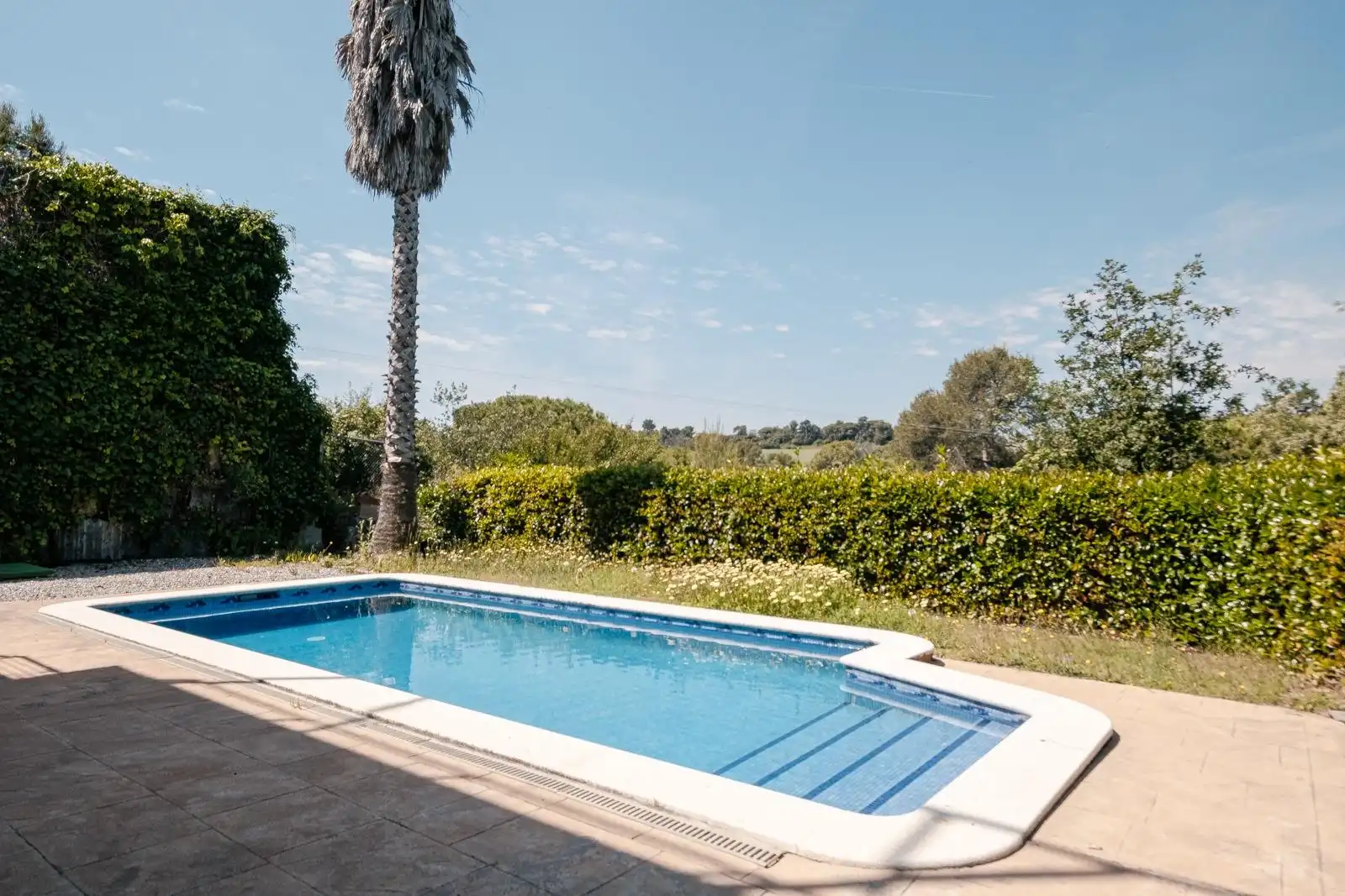 Piscina de Casa o xalet en venda en Caldes de Montbui amb Calefacció, Jardí privat i Terrassa