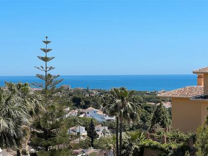 Exterior view of Single-family semi-detached for sale in Mijas  with Terrace, Furnished and Oven