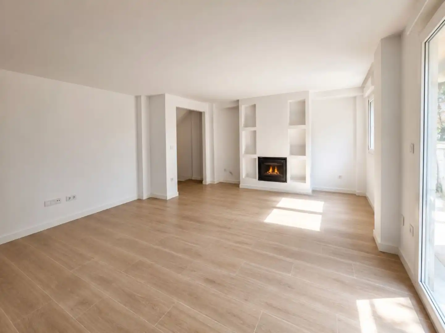 Sala de estar de Casa o chalet en venta en Molledo con Calefacción, Jardín privado y Parquet