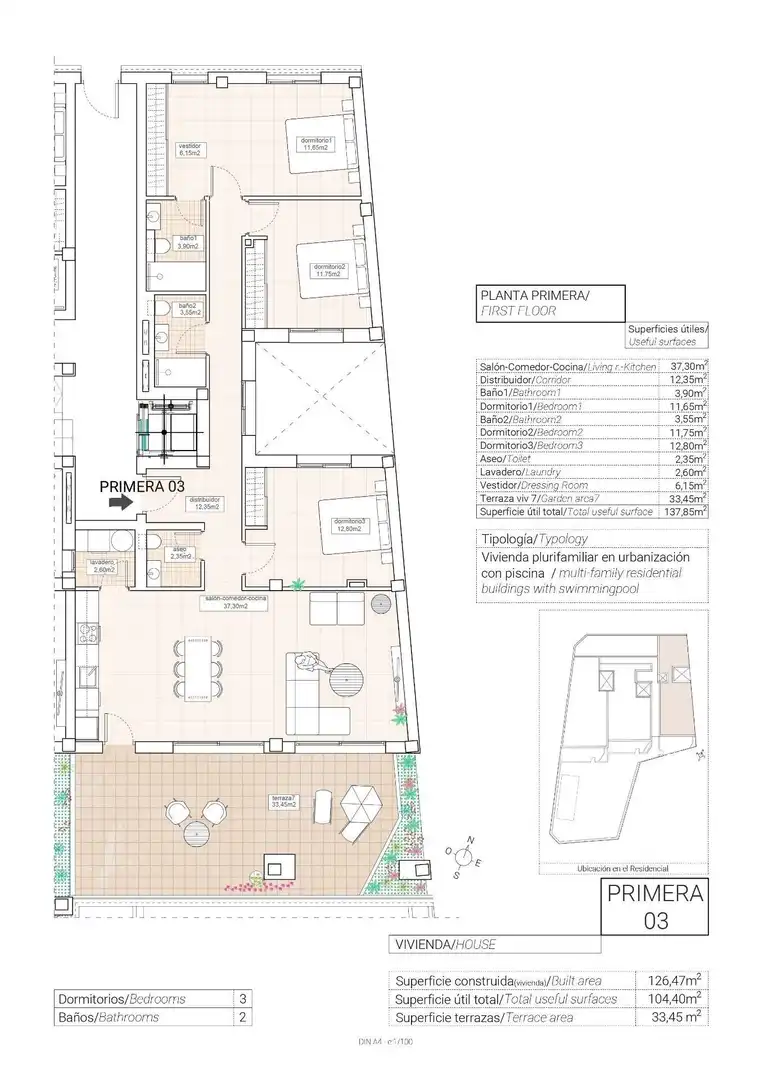 Ground floor with pool for sale in Hondón de las Nieves / El Fondó de les Neus, imagen 9