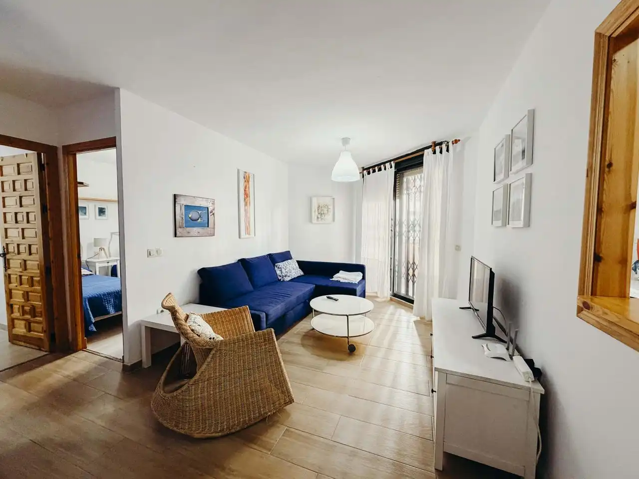Sala de estar de Apartamento en venta en Zahara de los Atunes con Jardín privado, Terraza y Trastero