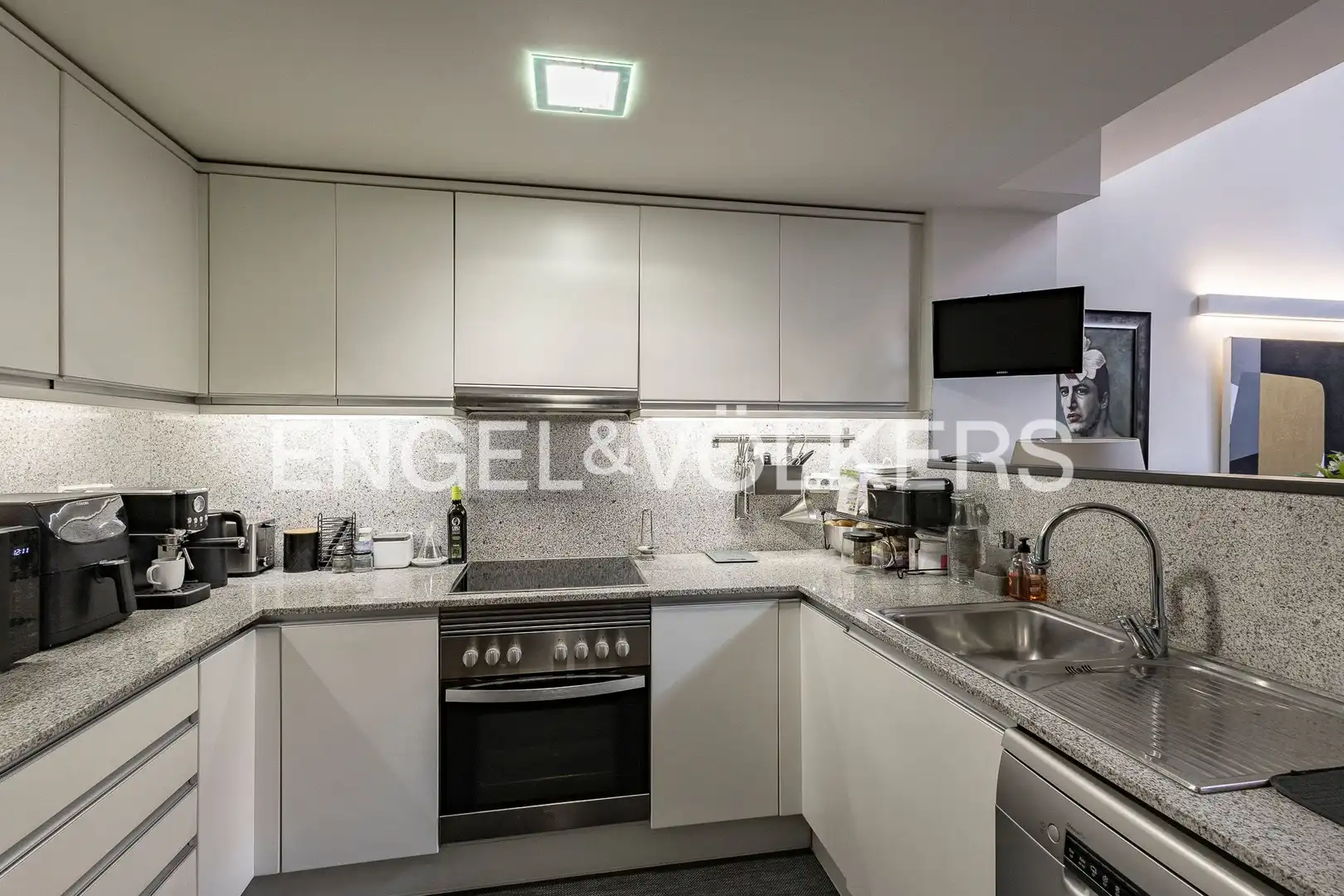 Kitchen of Duplexes for sale in Barcelona  with Air Conditioner, Heating and Parquet flooring