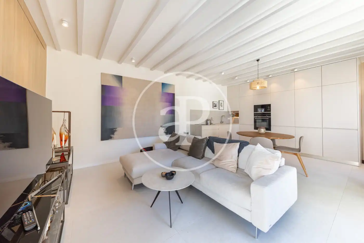 Sala de estar de Piso en venta en  Palma de Mallorca con Aire acondicionado, Calefacción y Terraza