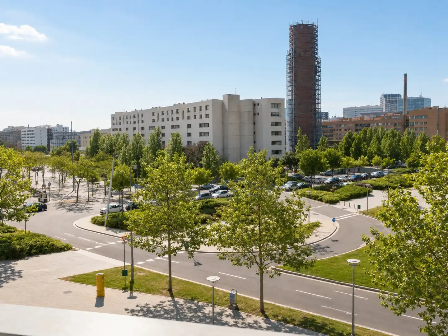 Vista exterior de Piso de alquiler en Barcelona con Aire acondicionado, Calefacción y Parquet