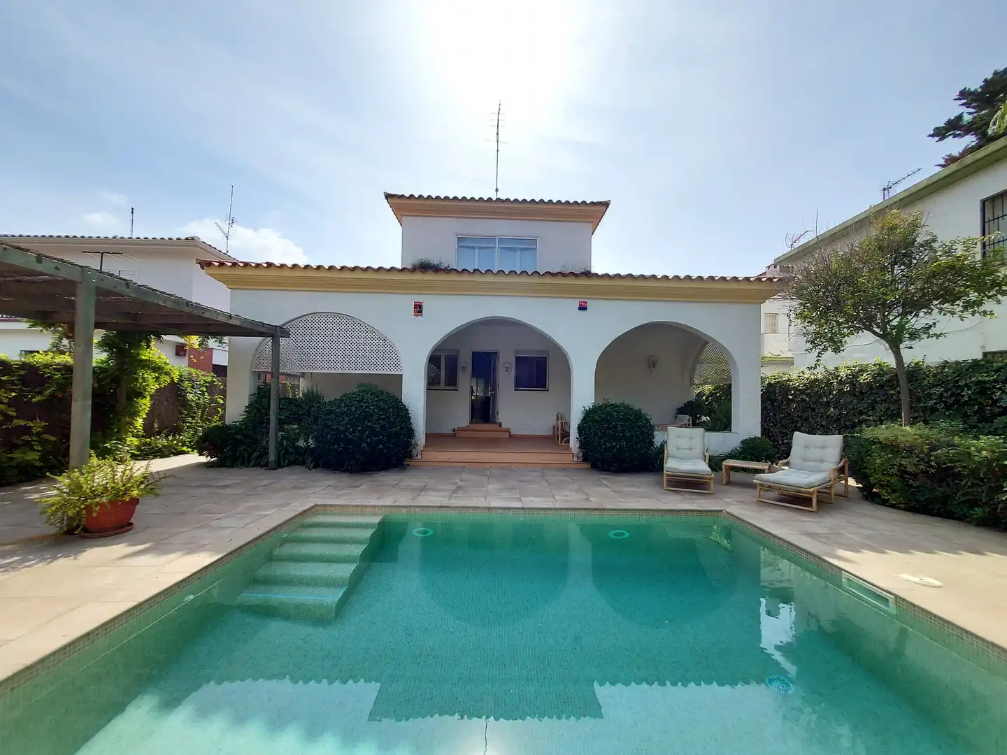 Exterior view of Houses for sale in El Vendrell  with Air Conditioner, Heating and Private garden