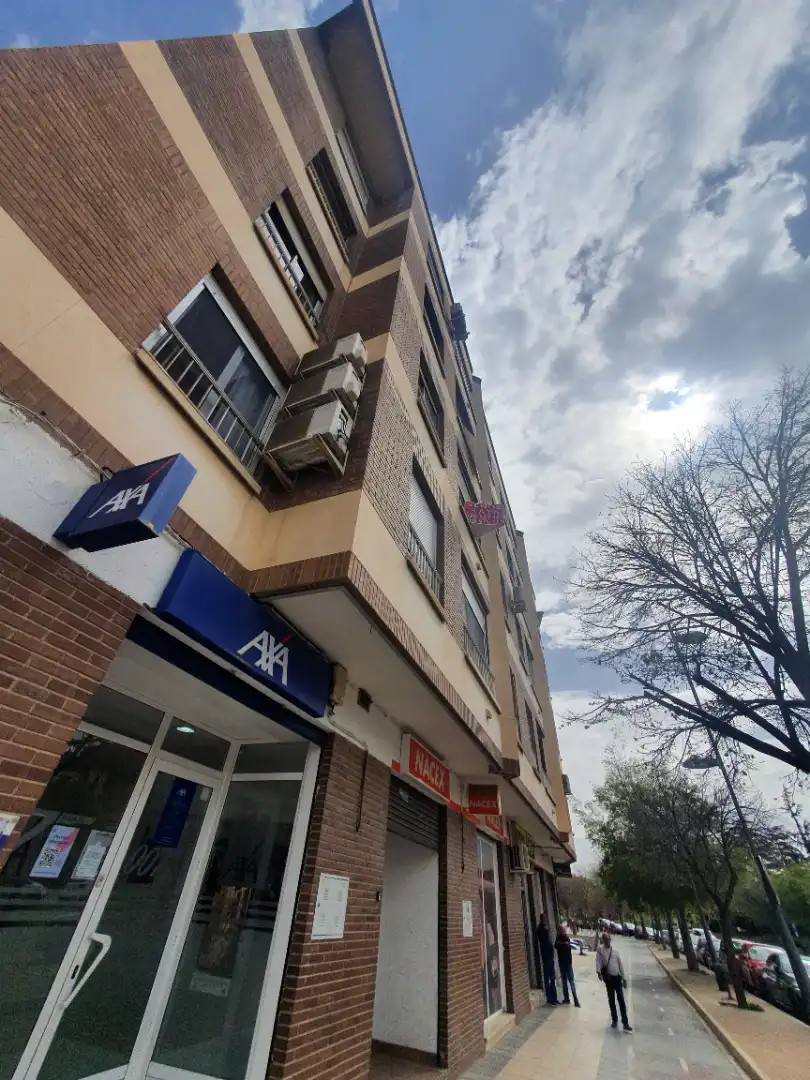 Vista exterior de Pis en venda en Guadix amb Balcó