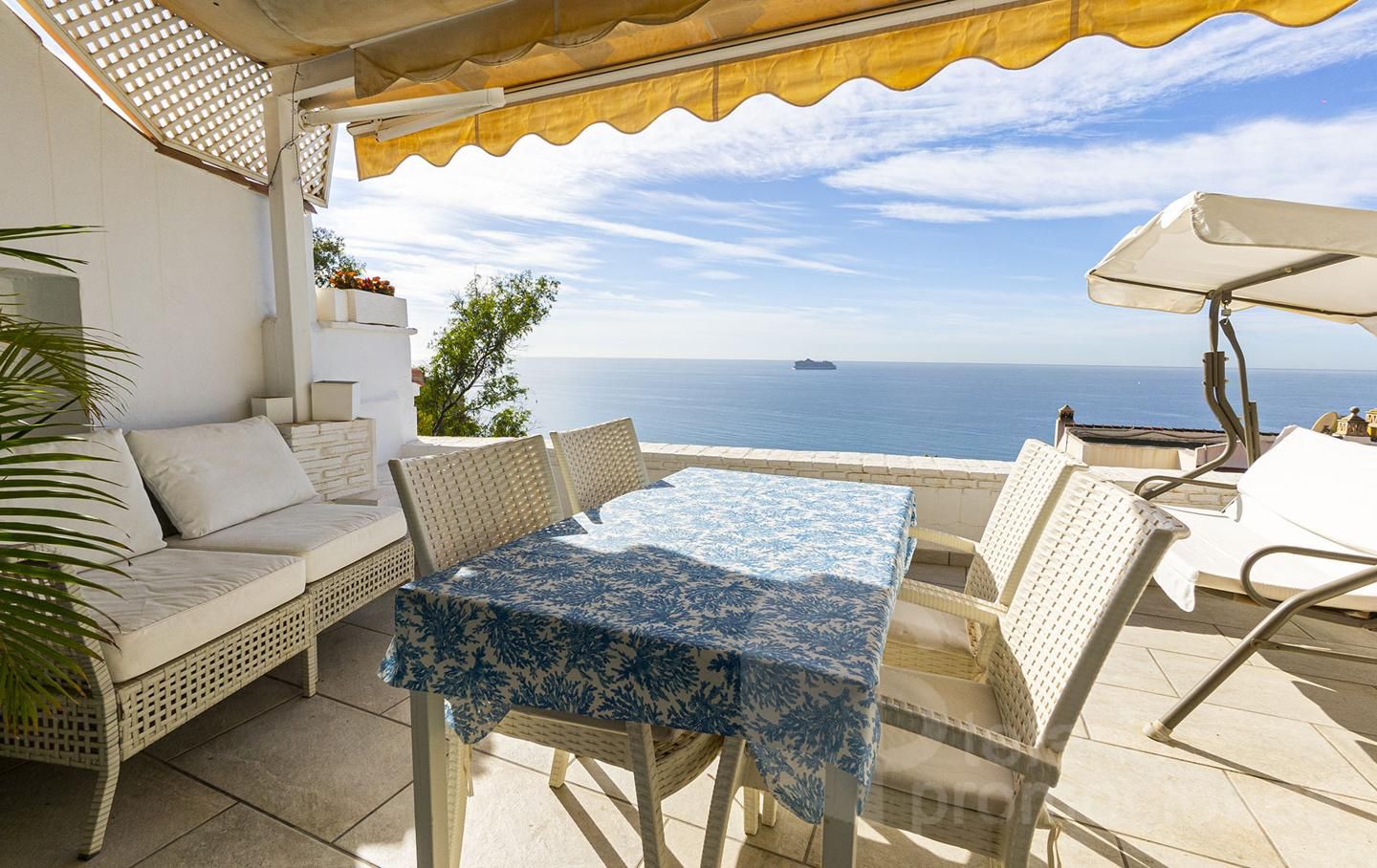 Terrace of Single-family semi-detached for sale in Málaga Capital  with Air Conditioner, Heating and Private garden