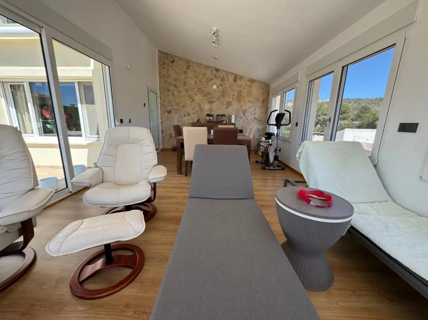 Living room of Houses for sale in Moraira  with Air Conditioner, Heating and Private garden
