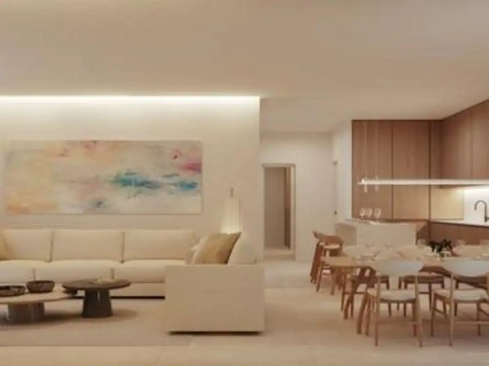 Sala d'estar de Apartament en venda en Marbella amb Aire condicionat, Terrassa i Piscina