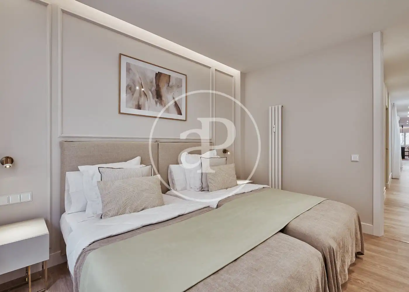 Schlafzimmer von Wohnung zum Verkauf in Madrid mit Klimaanlage, Heizung und Möbliert
