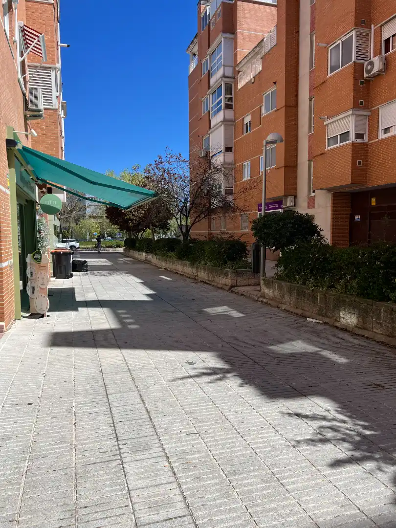 Vista exterior de Pis de lloguer en Madrid amb Aire condicionat, Calefacció i Jardí privat