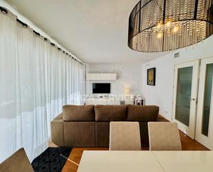 Living room of Flat to rent in Santa Eulària des Riu  with Air Conditioner and Private garden