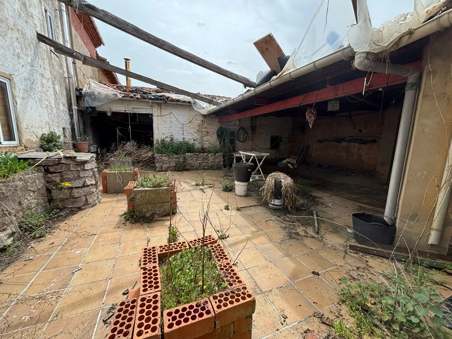 Terraza de Finca rústica en venta en Santovenia de la Valdoncina