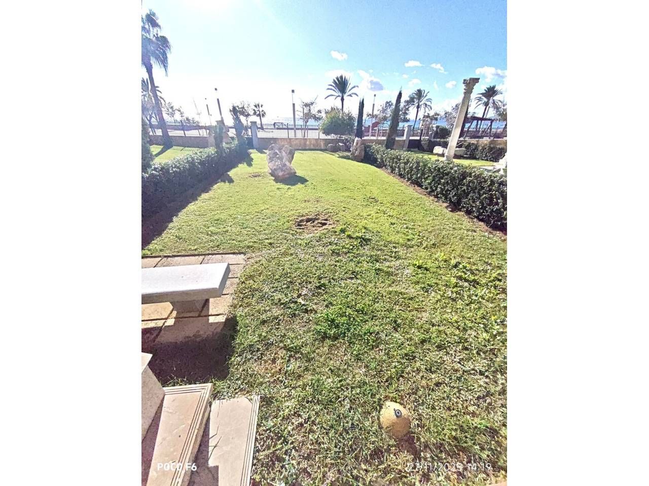 Jardí de Apartament de lloguer en  Palma de Mallorca amb Aire condicionat, Calefacció i Jardí privat