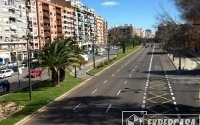 Exterior view of Flat for sale in  Valencia Capital  with Parquet flooring and Storage room