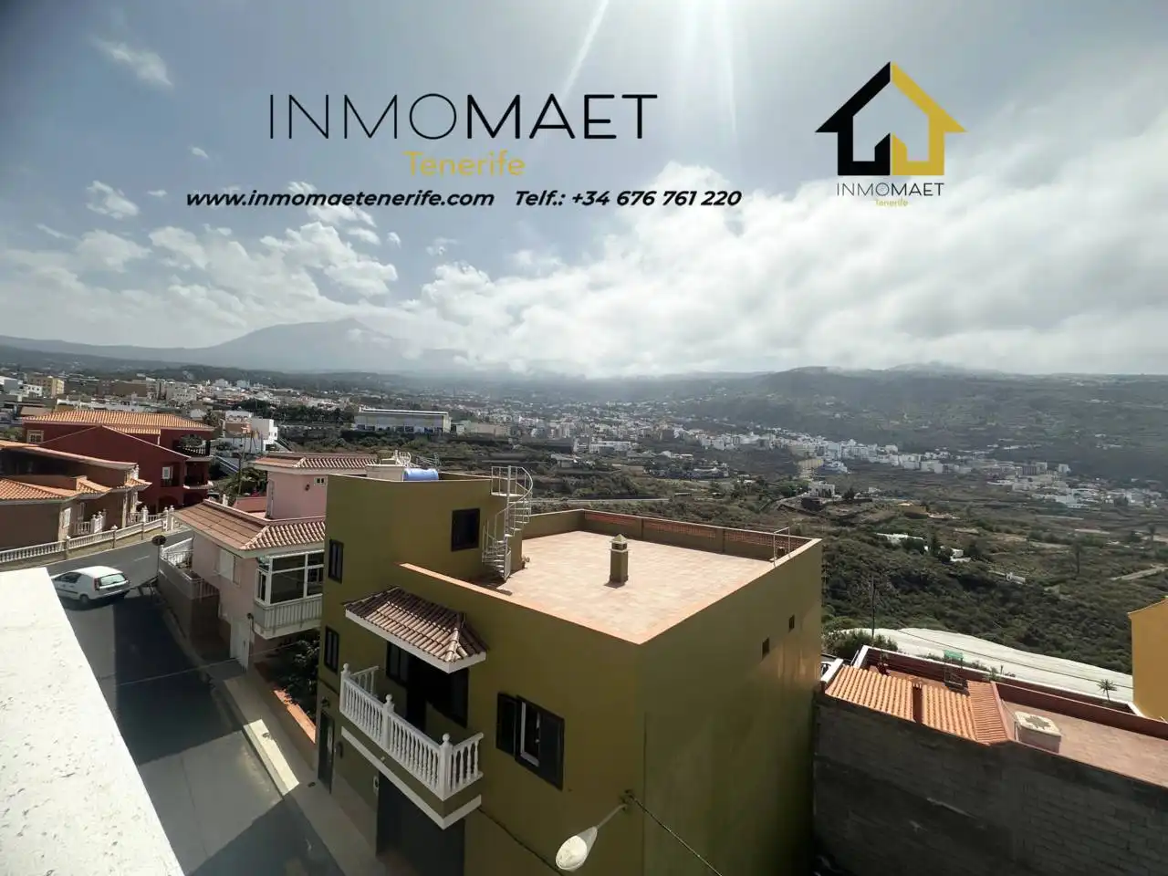 Exterior view of Flat for rent in Icod de los Vinos  with Heating, Terrace and Furnished
