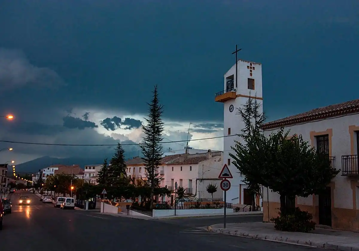 Vista exterior de Casa o chalet en venta en Cuevas del Campo con Aire acondicionado, Jardín privado y Trastero