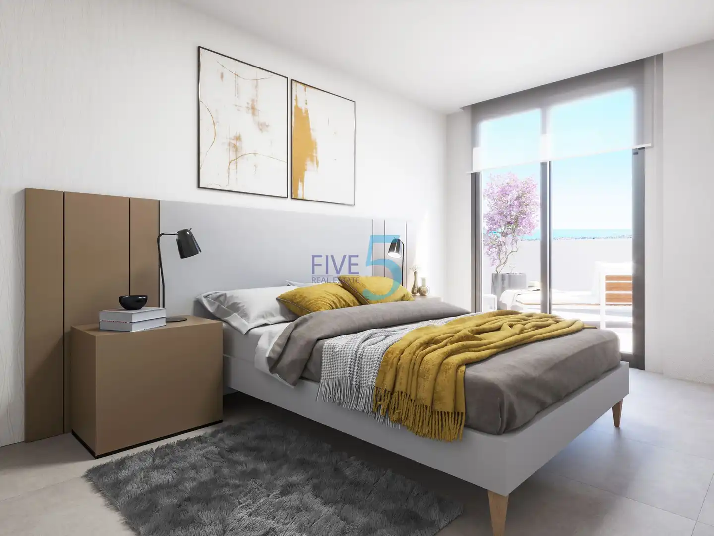 Bedroom of Flat for sale in Vera  with Swimming Pool