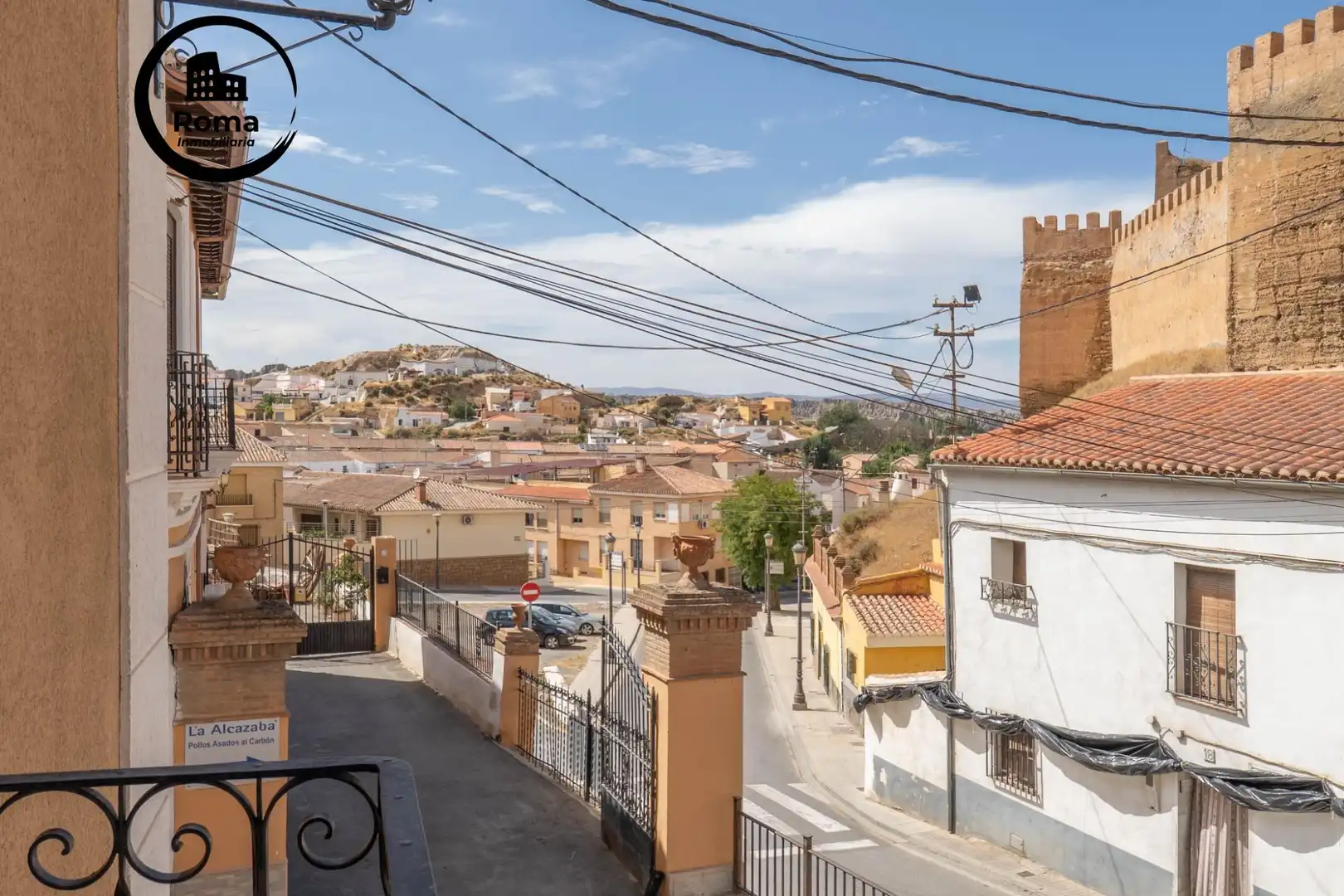Vista exterior de Casa o xalet en venda en Guadix