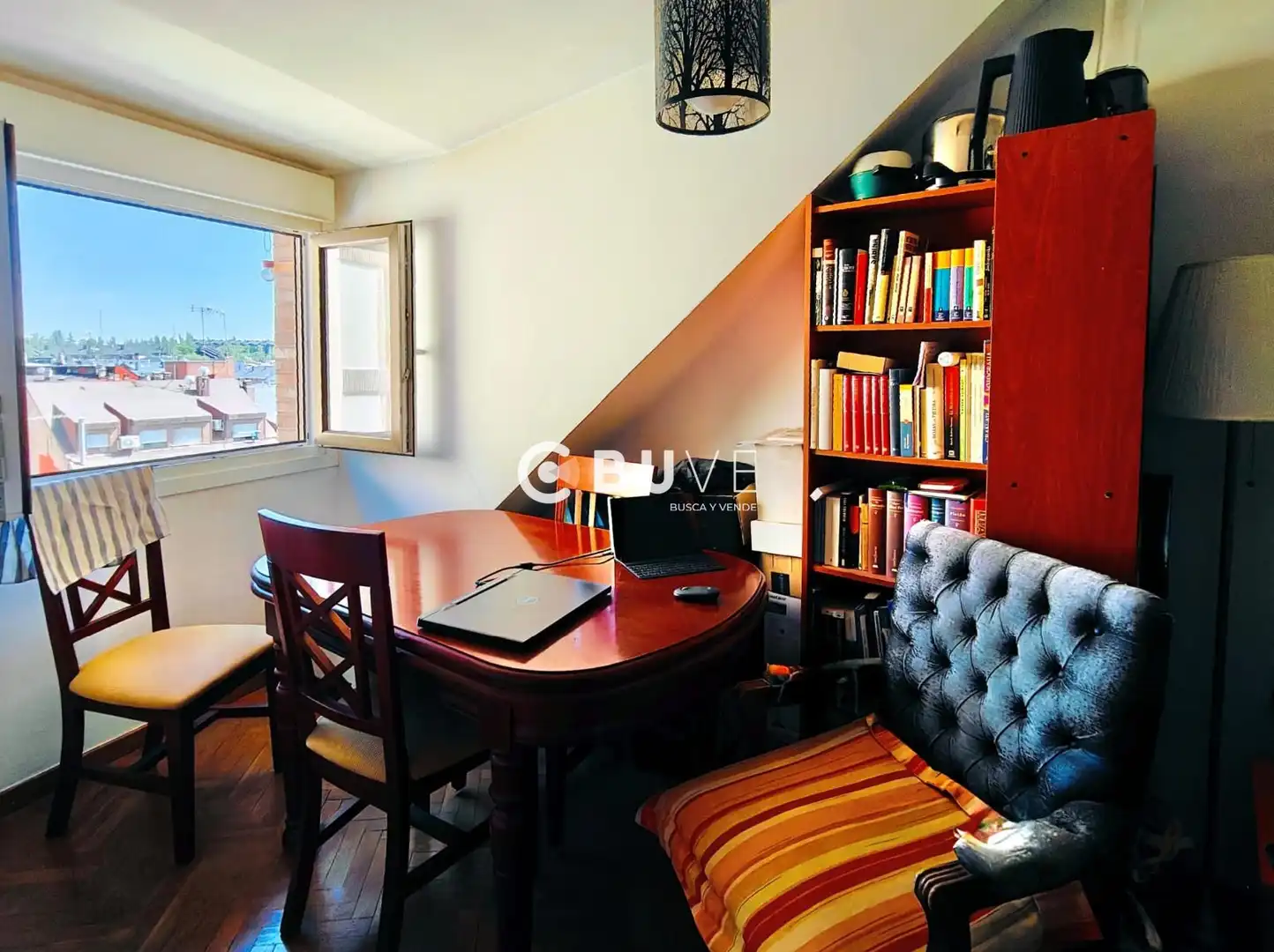 Sala de estar de Piso en venta en Las Rozas de Madrid con Calefacción, Parquet y Horno