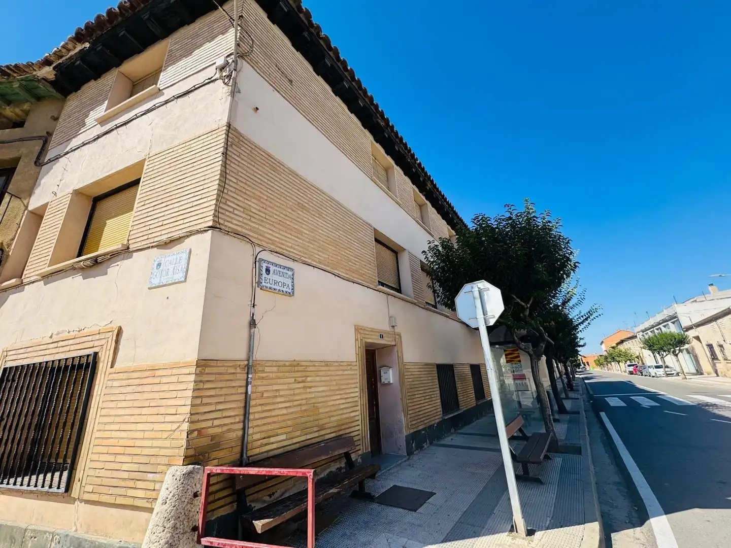 Vista exterior de Casa o chalet en venta en Mallén con Calefacción, Jardín privado y Trastero