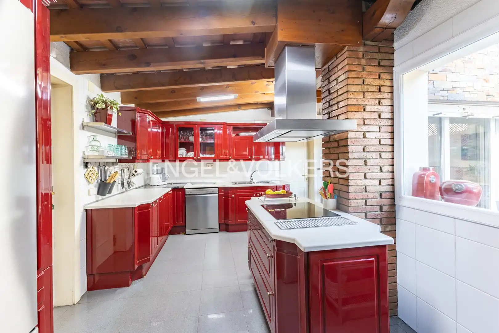 Kitchen of Houses for sale in Sant Celoni  with Air Conditioner, Heating and Private garden