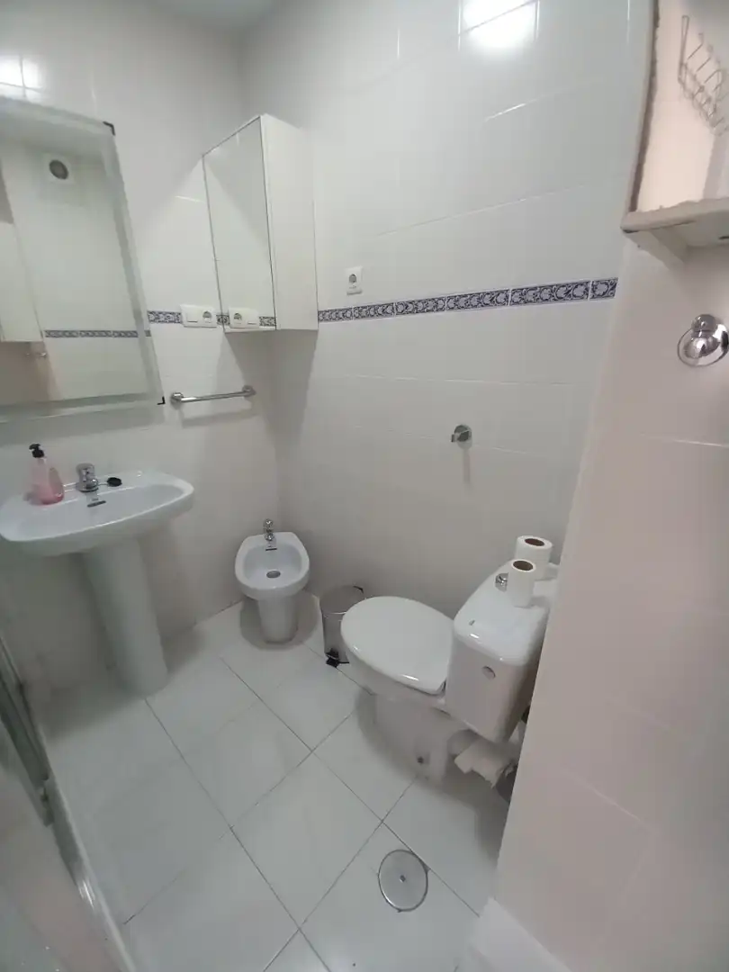 Baño de Piso de alquiler en Málaga con Aire acondicionado, Amueblado y Horno