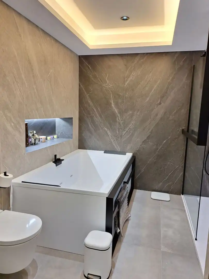 Baño de Casa adosada en venta en Algemesí con Aire acondicionado, Calefacción y Jardín privado