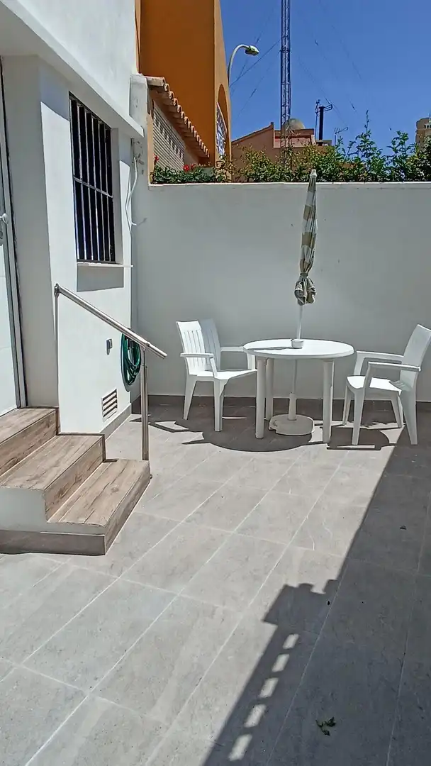 Terrassa de Casa adosada en venda en Tavernes de la Valldigna amb Aire condicionat, Calefacció i Terrassa
