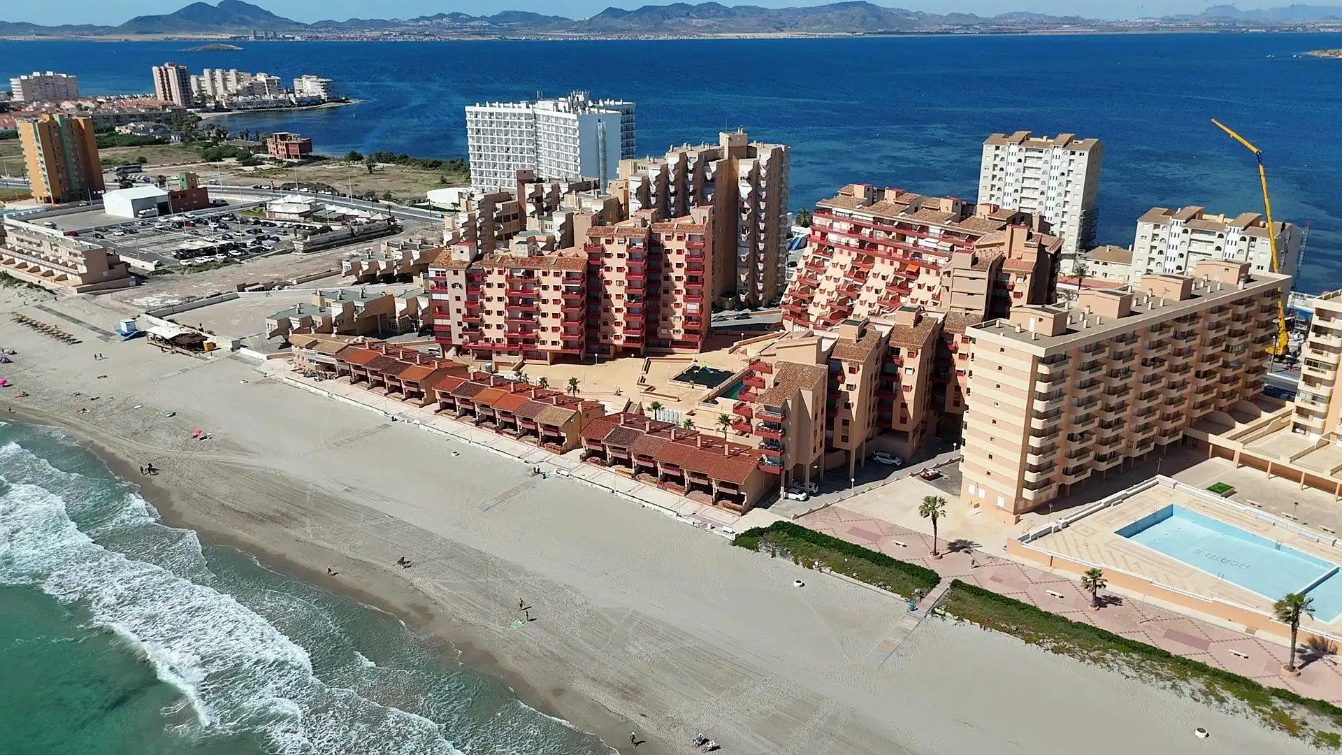 Exterior view of Flat for sale in La Manga del Mar Menor  with Furnished, Balcony and Alarm
