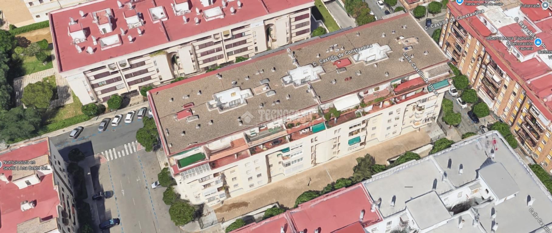 Exterior view of Attic for sale in  Sevilla Capital