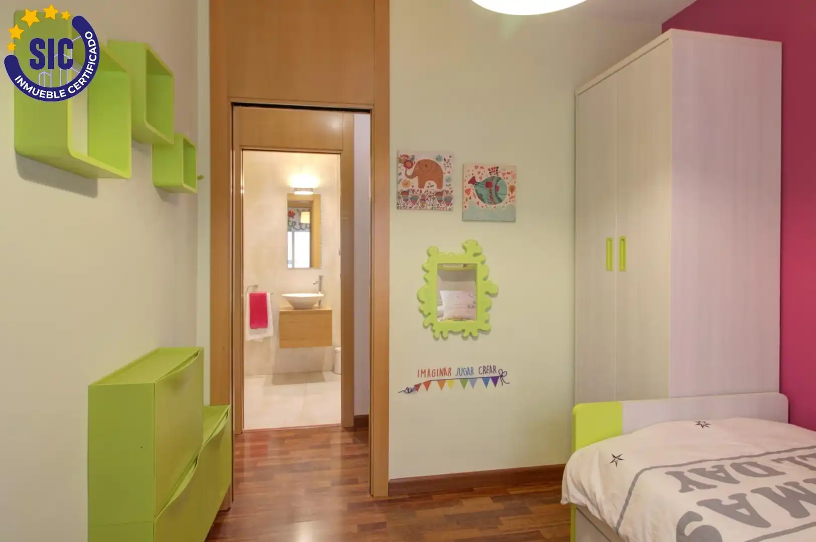Schlafzimmer von Wohnung zum Verkauf in Almenara mit Parkett, Abstellraum und Möbliert