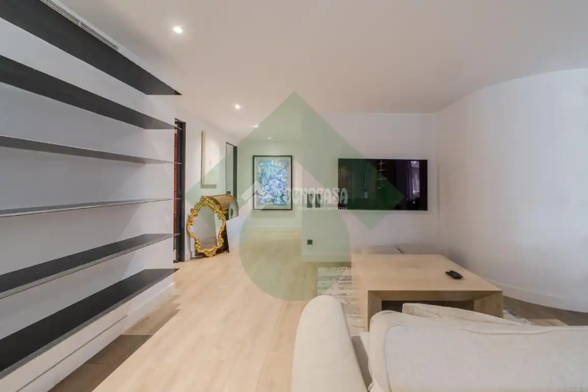 Sala de estar de Piso en venta en Madrid