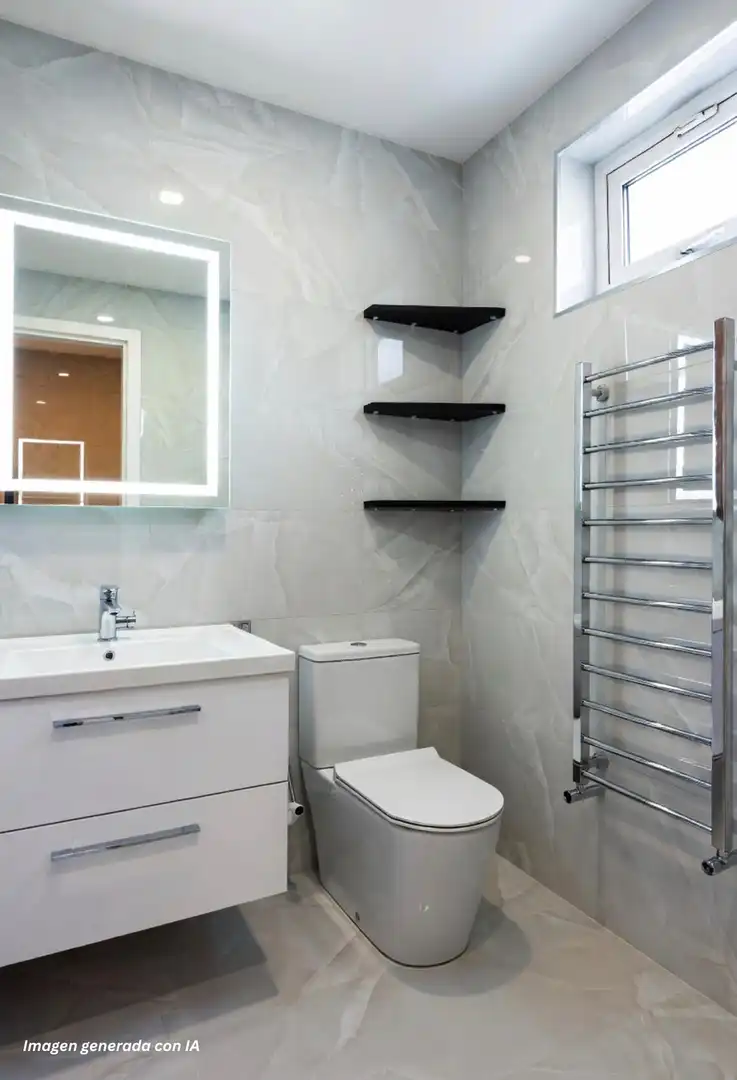 Baño de Piso en venta en Madrid con Calefacción y Terraza