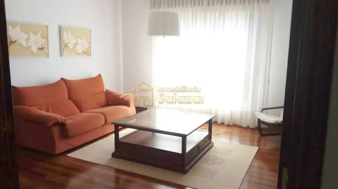 Sala de estar de Piso de alquiler en Bilbao  con Calefacción y Microondas