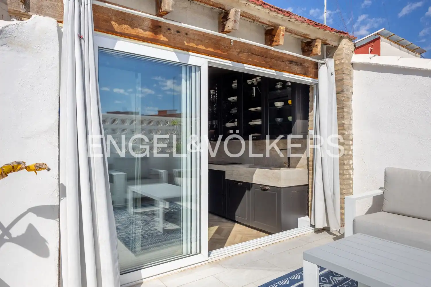 Terrace of Attic for sale in Valencia  with Air Conditioner, Heating and Parquet flooring