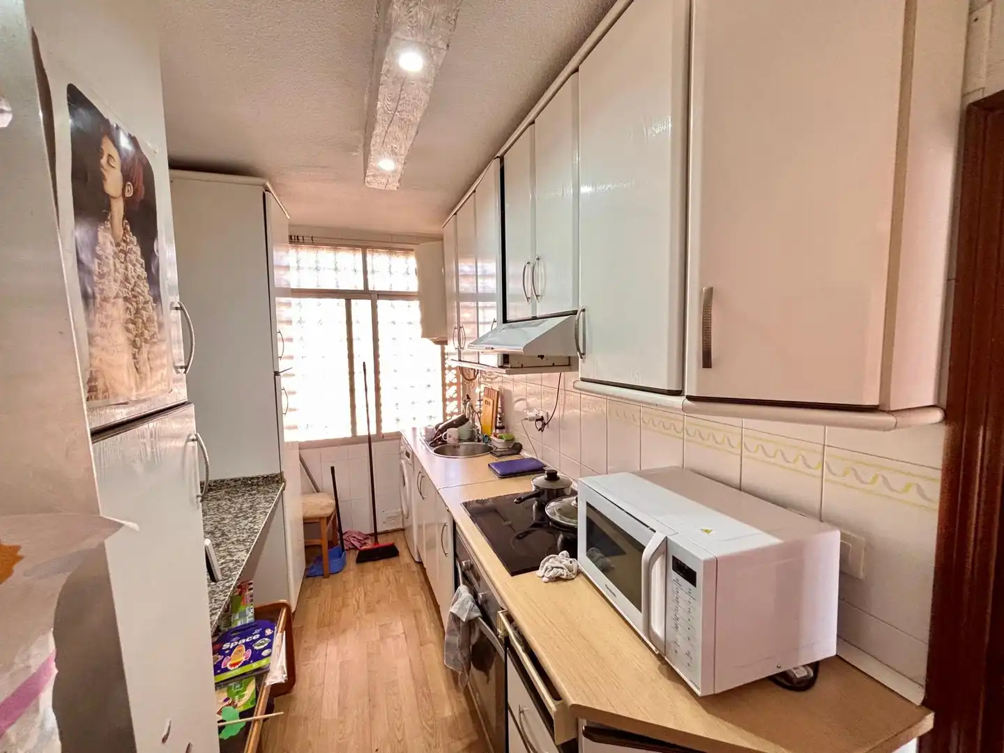 Küche von Wohnung zum Verkauf in Alicante / Alacant mit Klimaanlage, Möbliert und Ofen