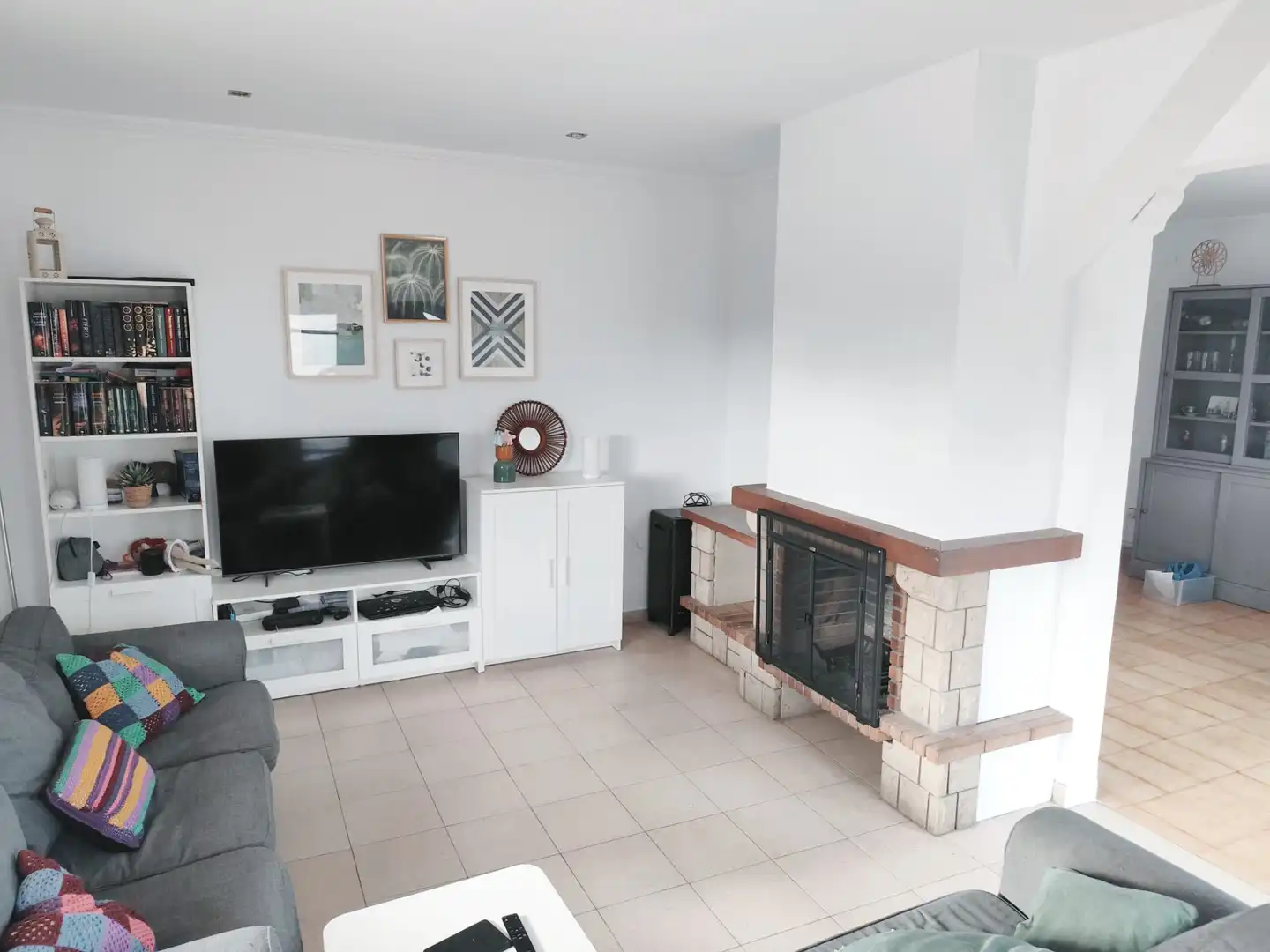 Sala d'estar de Casa o xalet en venda en Lliçà de Vall amb Aire condicionat, Calefacció i Jardí privat