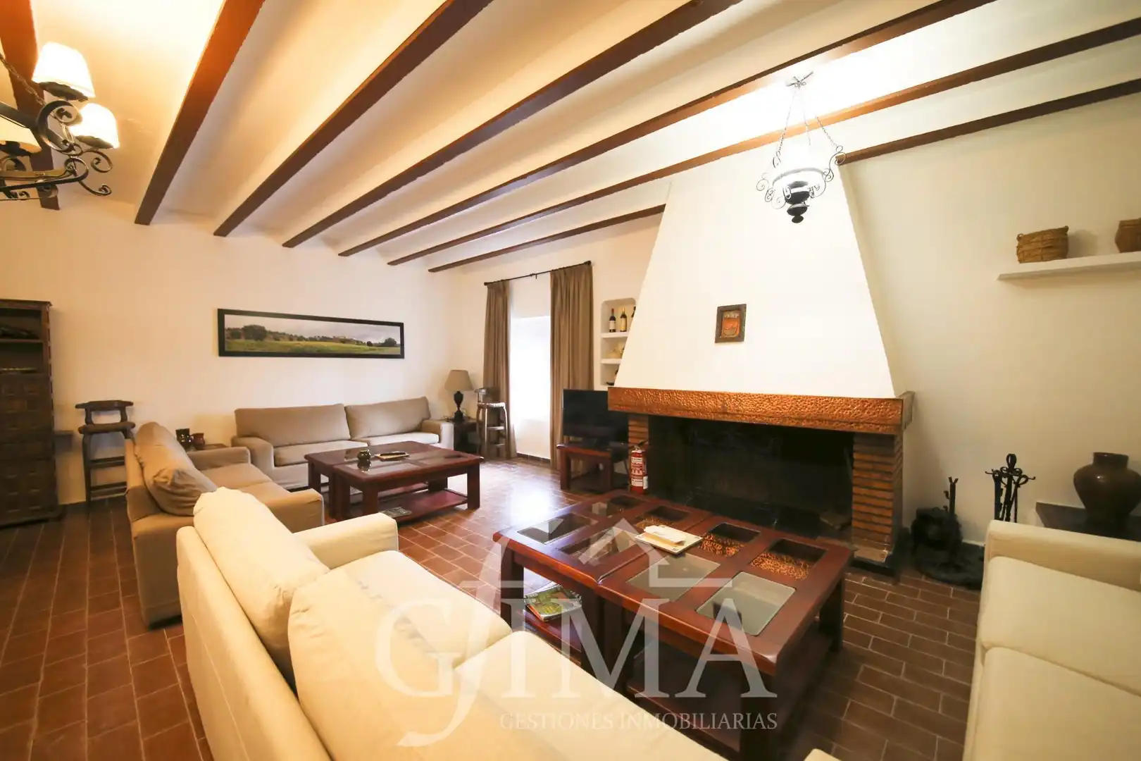 Living room of Houses for sale in Argamasilla de Alba  with Air Conditioner, Heating and Terrace