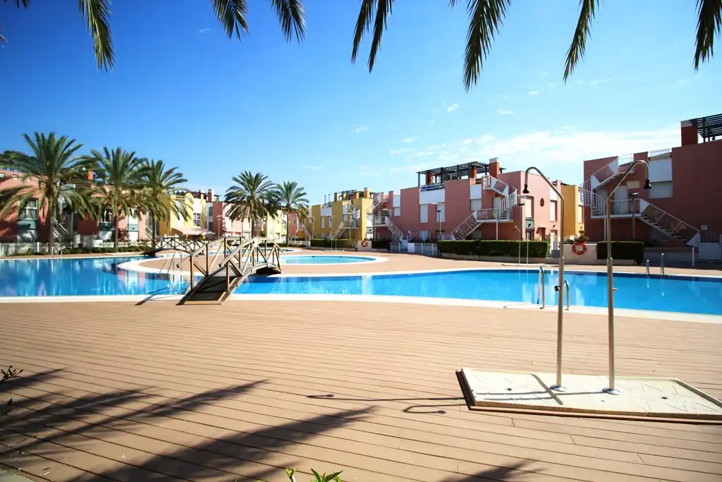 Swimming pool of Attic for sale in Vera  with Air Conditioner, Terrace and Furnished